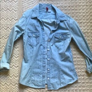 H&M Denim Button Down